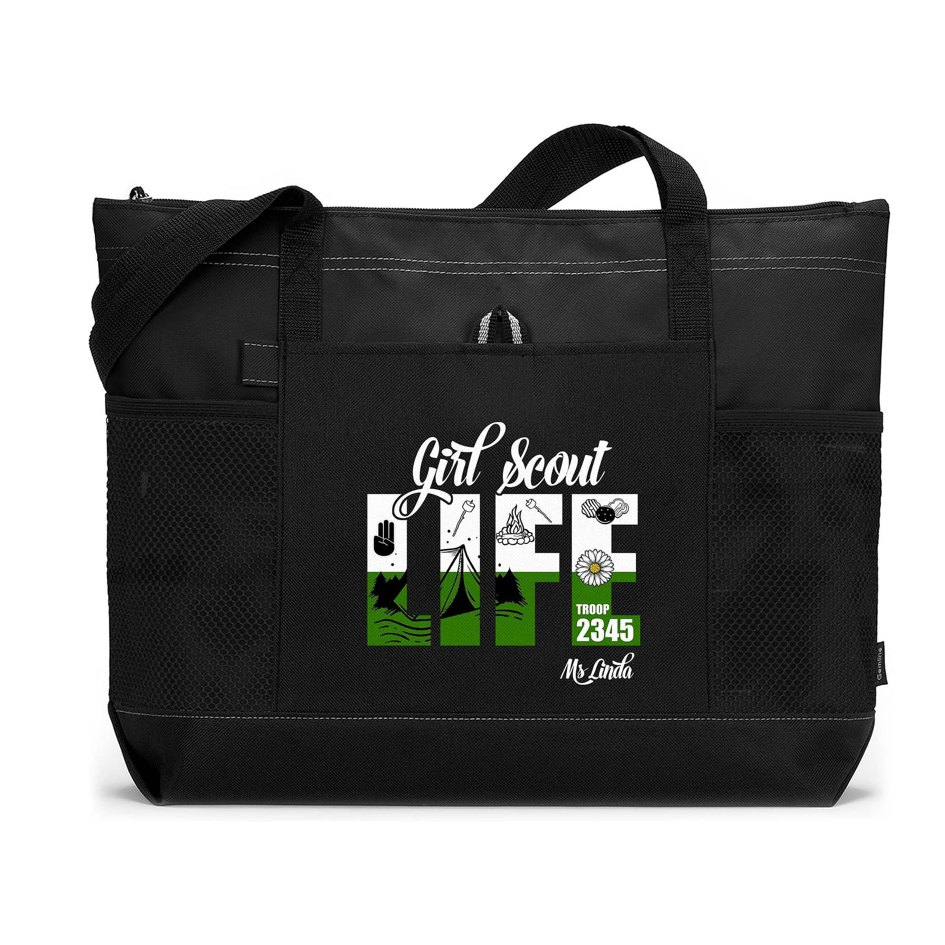 Girl scout tote best sale bag