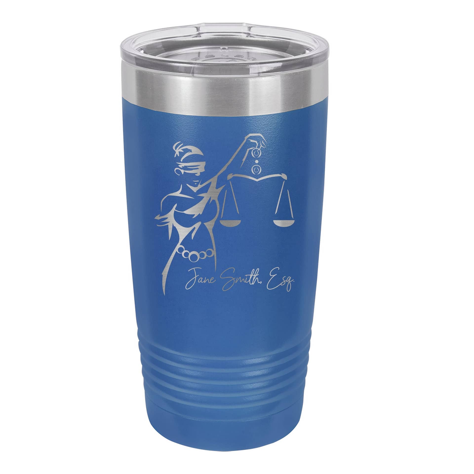 Personalized Attorney Gift Custom Engraved Vacuum Sealed Tumbler